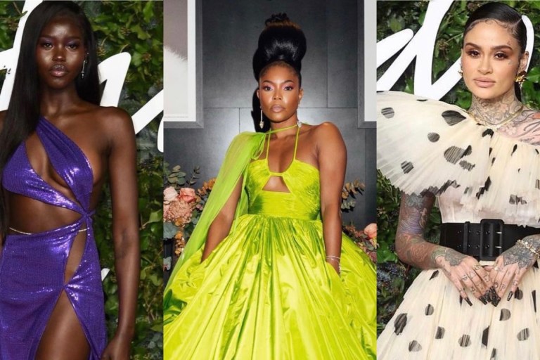 On the Scene at the 2021 British Fashion Awards: Billy Porter in Richard Quinn, Gabrielle Union in Valentino, Adut Akech in Sergio Hudson and More