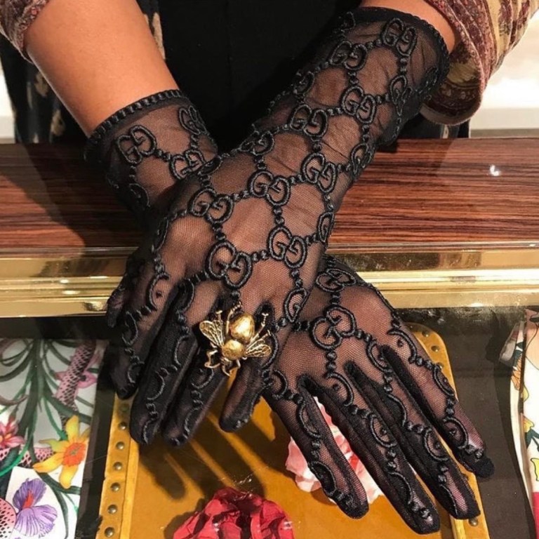 Bomb Accessories: Gucci Tulle Gloves
