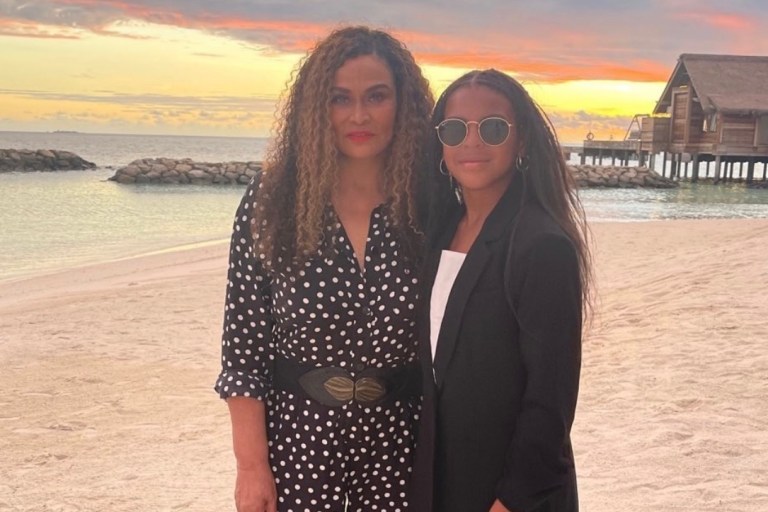 Tina Knowles Shares New Photo of Blue Ivy on Her Birthday: Beyoncé’s Oldest Kid Rocks Black and White Look Paired with Balenciaga Sock Sneakers