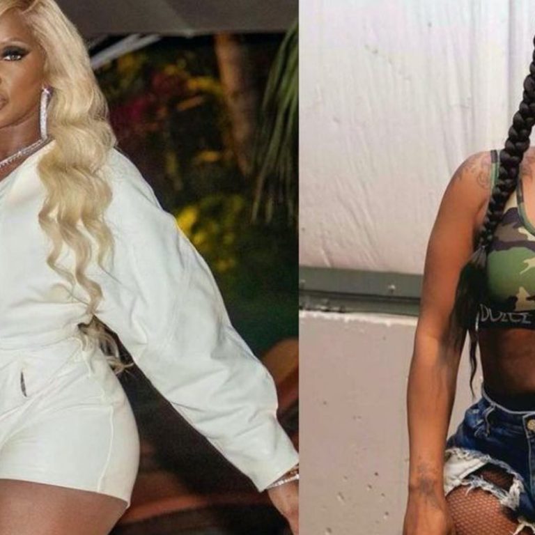 Who Wore it Better? Mary J Blige vs. Kashdoll in Dolce & Gabbana Camouflage Patchwork Knee High Boots