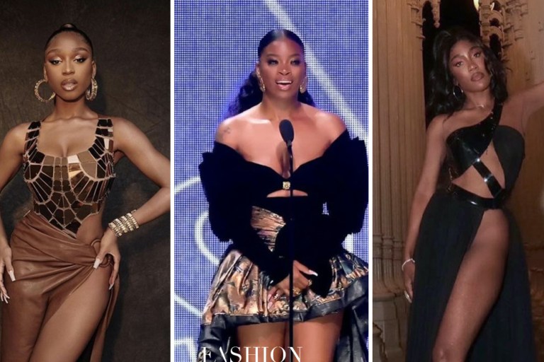 The Top 5 Looks from the Billboard Women in Music Event: Ari Lennox in Black and Gold Haleia, Sevyn in On Aura Tout Vu Black Cut Out Gown, Normani in Brown Bronx and Banco, and More!
