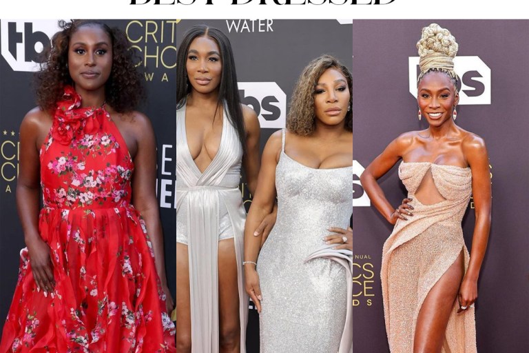 The Top 5 Fashion Moments off the Red Carpet of the 2022 Critics Choice Awards: Including Issa Rae in Carolina Herrera, Taye Diggs in Armani, Apryl Jones in Jean-Louis Sabaji and More