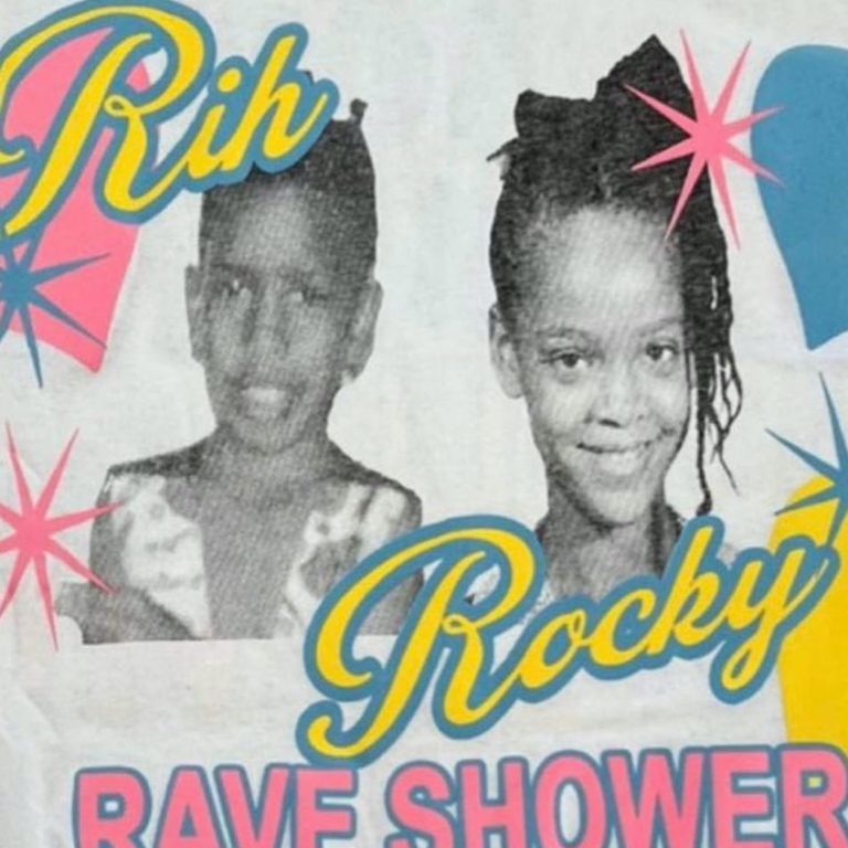 Rihanna and ASAP Rocky Host Secret Baby Shower with Cool Swag from Stupid T-Shirts