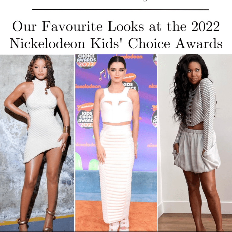 Our Favorite Looks at the 2022 Nickelodeon Kids Choice Awards: Halle Bailey in Knorts, Gabrielle Union in Armani, Dixie D’Amelio in Balmain and More!