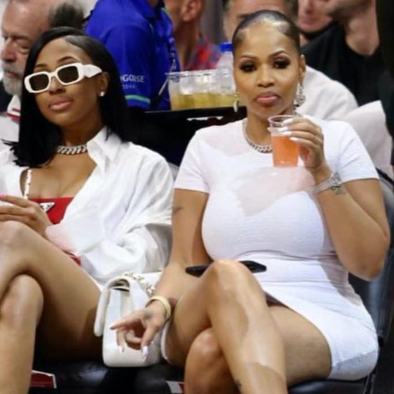 Yung Miami and Her Mom Are White Hot at a Miami Heat Game In Prada, Bottega, Chanel, and Judith Leiber
