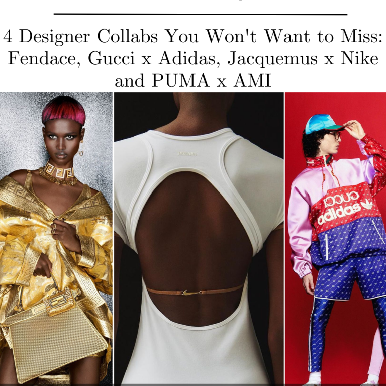 4 Designer Collabs You Won’t Want to Miss: Fendace, adidas x Gucci, Jacquemus x Nike and PUMA x AMI