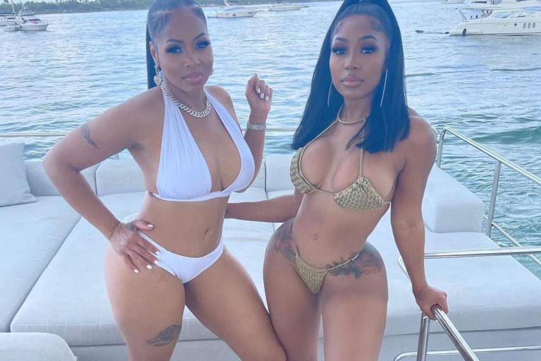 Yung Miami Flaunts Her Bikini Body on Mother’s Day Wearing an Isa Boulder Weave Twist Bikini