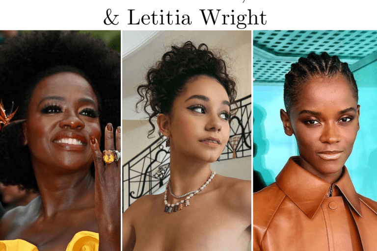 Natural Hair Love: We’ve Got a Hair Crush on Lena Mahfouf, Viola Davis and Letitia Wright as Seen at the Cannes Film Festival
