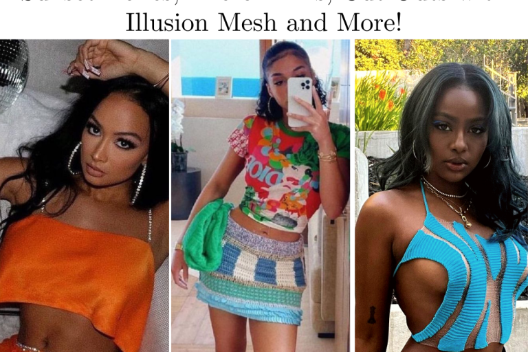 5 Spring Style Trends to Bring into Summer: Sunset Tones, Micro Minis, Cut-Outs with Illusion Mesh and More!