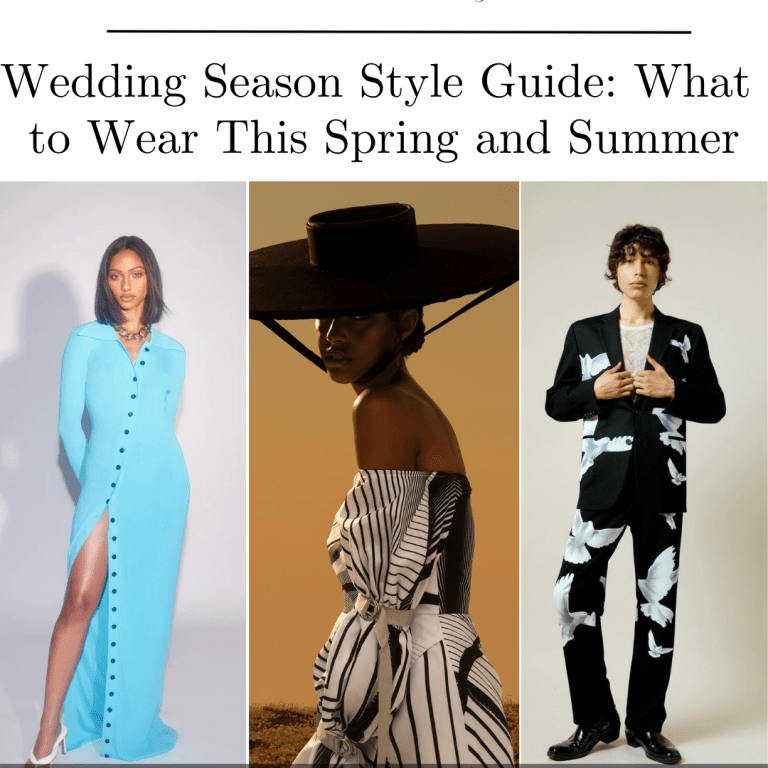 Wedding Season Style Guide: What to Wear This Spring/Summer and Where to Shop the Latest Trends such as Asymmetrical Dresses, Balloon Sleeves, Tulle Pants and More