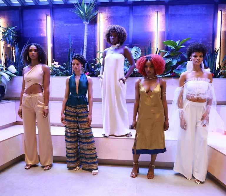 Hairstyles and Street Style from Afropunk x Shopify’s Black Fashion Accelerator Presentation, with Hair by Mielle Organics