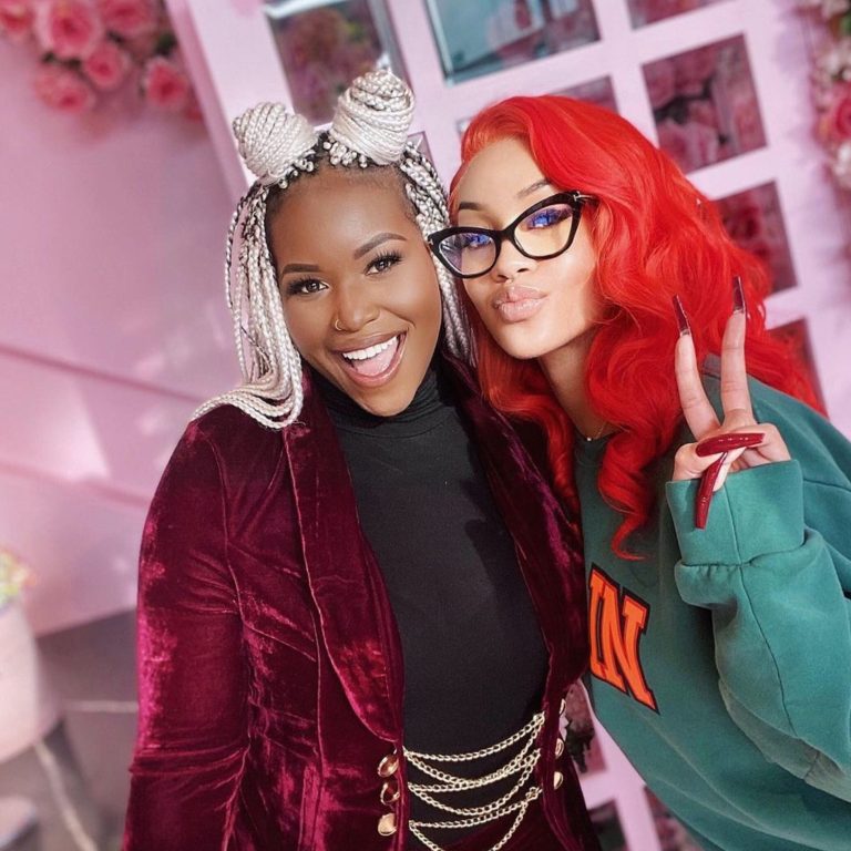 Thembi Mawema is making major moves as Director of The Shade Room all while staying in touch with her roots while wearing Ankara designs