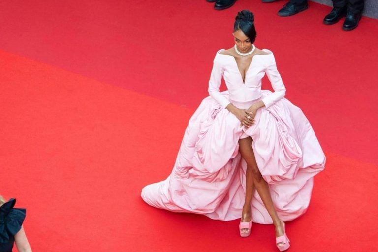 Jourdan Dunn Sizzles at the 75th Annual Cannes Film Festival Wearing Indique Hair