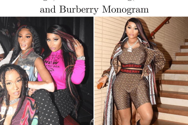 Nicki Minaj’s Wireless Festival Attire: Balenciaga, Alexander Wang, Tom Ford and Burberry Monogram!