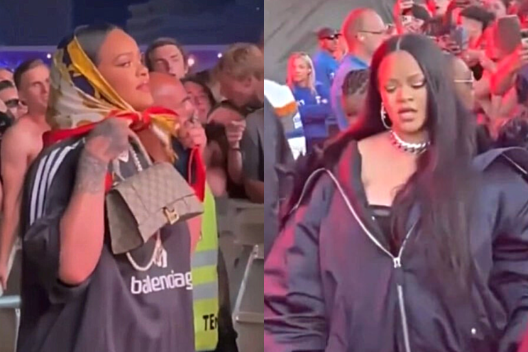 Rihanna Jets Europe Wearing Balenciaga, Prada, Chanel and More!