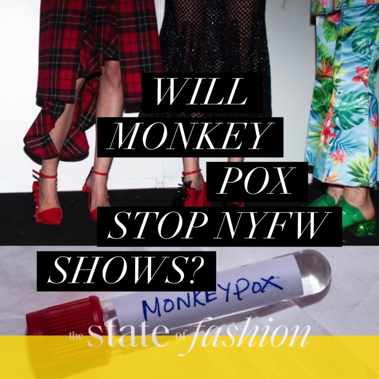 On TheStateofFashion.Bulletin.com: Will Monkey Pox Stop New York Fashion Week?