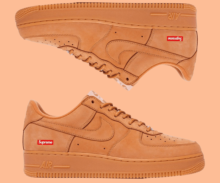 The Supreme x Nike Air Force 1 Low Gets a FW22 Relaunch