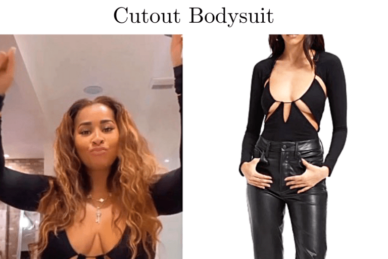 Behind the Look: Tammy Rivera Posted Up in Good American Cutout Bodysuit