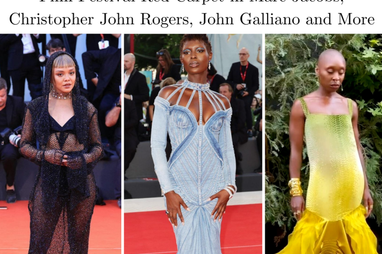 How Tessa Thompson, Jodie Turner Smith and Cynthia Erivo Collectively Won the 2022 Venice Film Festival Red Carpet in Marc Jacobs, Christopher John Rogers, John Galliano and More