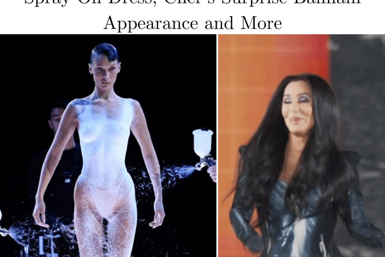 5 Standout Moments at Paris Fashion Week: Bella Hadid Closes Coperni in Spray-On Dress, Cher’s Surprise Balmain Appearance and More