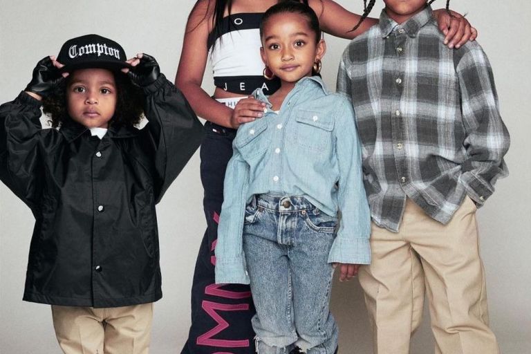Fashion Bomb Kids: The Kardashian Kids Dressed Up as Hip-Hop Culture Icons Aaliyah, Snoop Dogg, Eazy E and Sade for Halloween