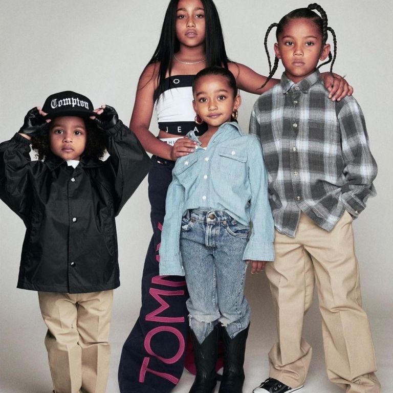 Fashion Bomb Kids: The Kardashian Kids Dressed Up as Hip-Hop Culture Icons Aaliyah, Snoop Dogg, Eazy E and Sade for Halloween