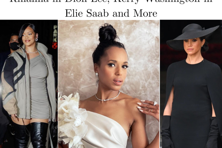 September’s Best: Top Looks of the Month, from Meghan Markle in Stella McCartney to Rihanna in Dion Lee, Kerry Washington in Elie Saab and More