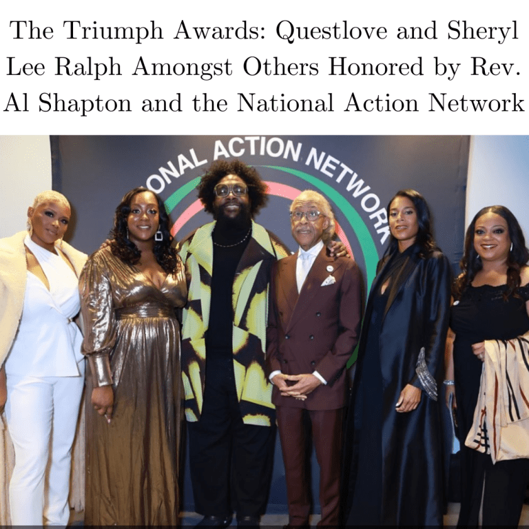 The Triumph Awards: Questlove, Claire Sulmers, and Will Packer Amongst Others Honored by Rev. Al Shapton and the National Action Network