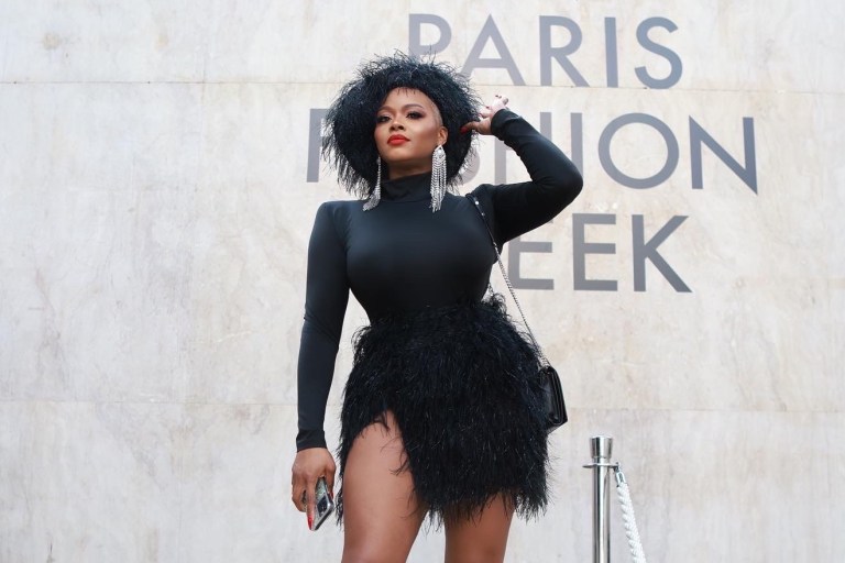 Claire’s Life: Attending Paris Fashion Week Wearing Wear Niki Black Beret and Mini Skirt + Reflections on Moving to Paris in 2008 and My Full Circle Moment