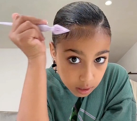 Fashion Bomb Kids: North West’s Must-See Slicked Ponytail TikTok Tutorial and All Her Cutest Hairstyles