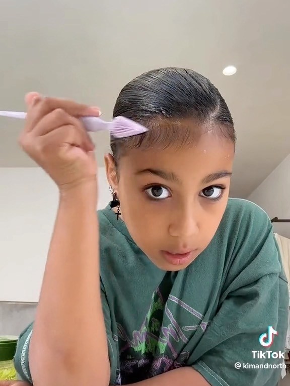 Fashion Bomb Kids: North West’s Must-See Slicked Ponytail TikTok Tutorial and All Her Cutest Hairstyles
