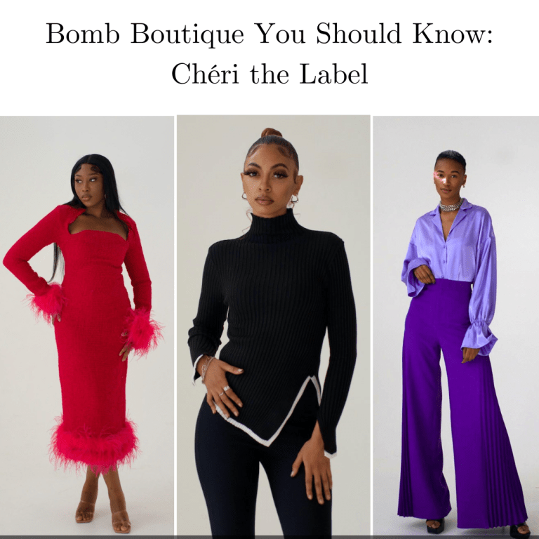 Bomb Boutique You Should Know: Chéri the Label