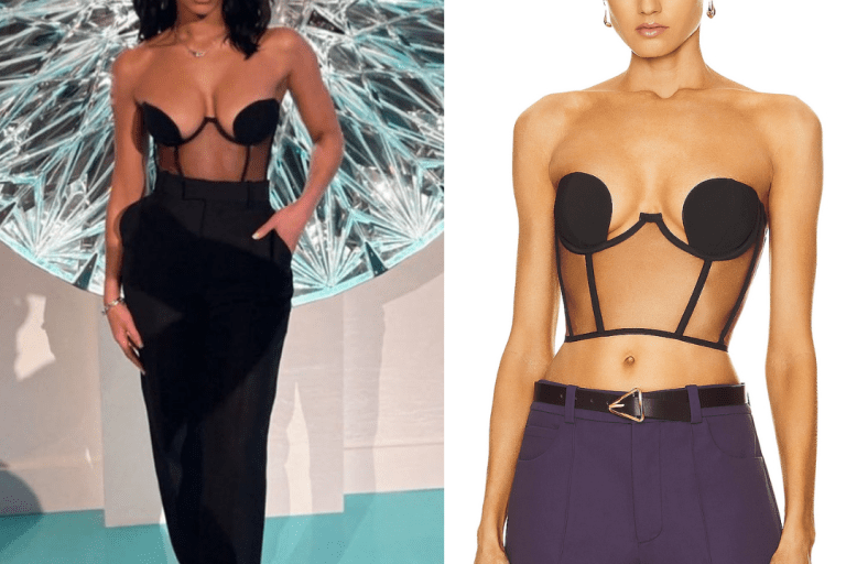 Lori Harvey Was Effortlessly Chic in Nensi Dojaka at the Tiffany & Co. Party During Miami Art Basel