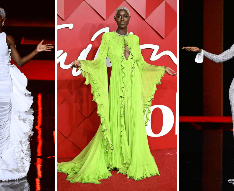 See All 6 Of Jodie Turner-Smith’s Stunning Looks from the 2022 British Fashion Awards