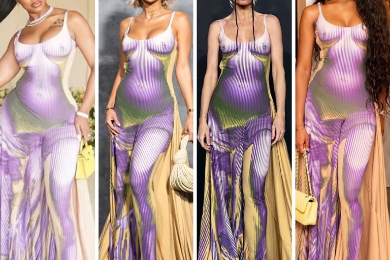 Who Wore It Best: First Yung Miami, then Model Roz followed by Ángela Rozas Saiz and Didi Stone in the Jean Paul Gaultier x Y/ Project Morph Dress