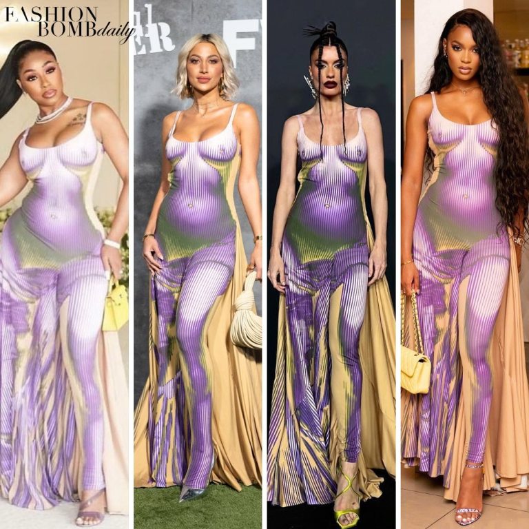Who Wore It Best: First Yung Miami, then Model Roz followed by Ángela Rozas Saiz and Didi Stone in the Jean Paul Gaultier x Y/ Project Morph Dress