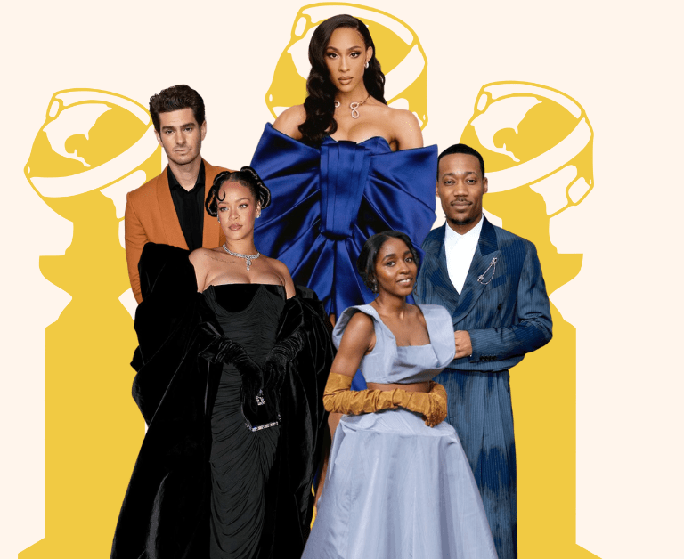 The 2023 Golden Globes Best Dressed Featuring MJ Rodriguez in Balmain, Rihanna in Schiaparelli, Regina Hall in Monique Lhuillier and More