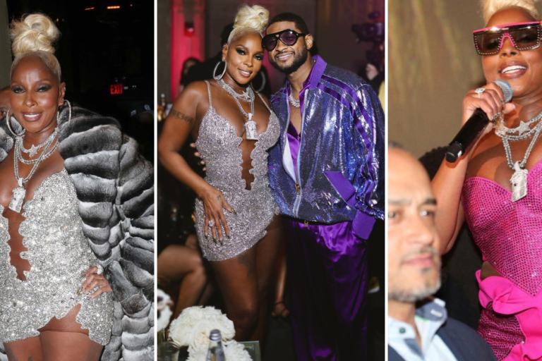 Inside Mary J. Blige’s Stylish Birthday Bash with Mary J. Blige in Matthew Reisman, Usher in Tom Ford, LaLa in The Attico and More!