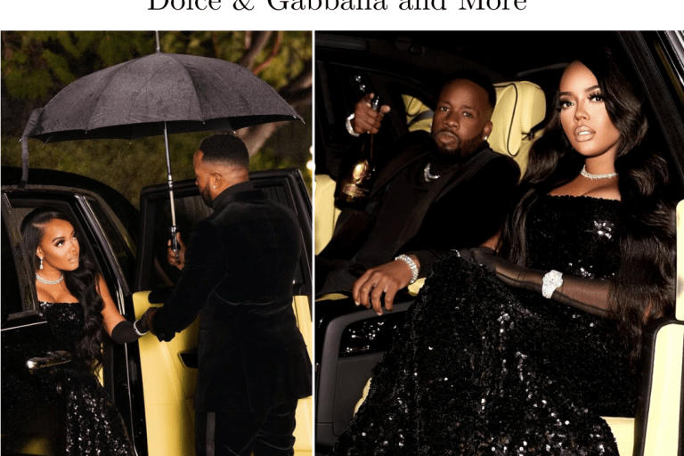 Fashion Bomb Couple Alert: Angela Simmons and Yo Gotti Make It Official Wearing Black Dolce Gabbana and Burberry