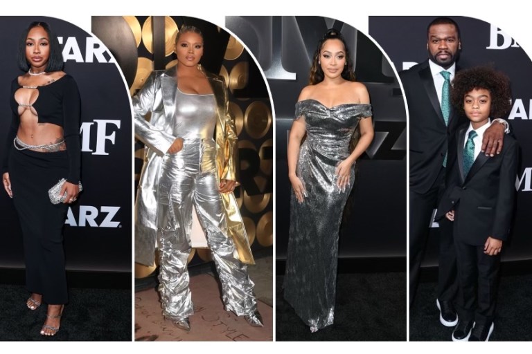 On the Scene at the BMF Season 2 Premiere: Lala Anthony in Vivienne Westwood, Yung Miami in Christopher Esber, and Claire Sulmers in the Brand Label!