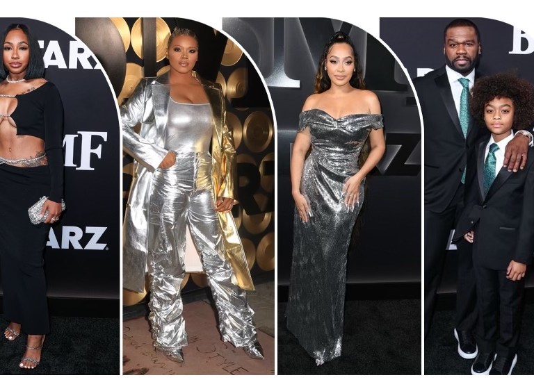 On the Scene at the BMF Season 2 Premiere: Lala Anthony in Vivienne Westwood, Yung Miami in Christopher Esber, and Claire Sulmers in the Brand Label!