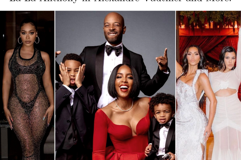 Top Celebrity Christmas and New Year’s Eve Looks, Including Kim Kardashian in Silver Versace, La La Anthony in Alexandre Vauthier and More!