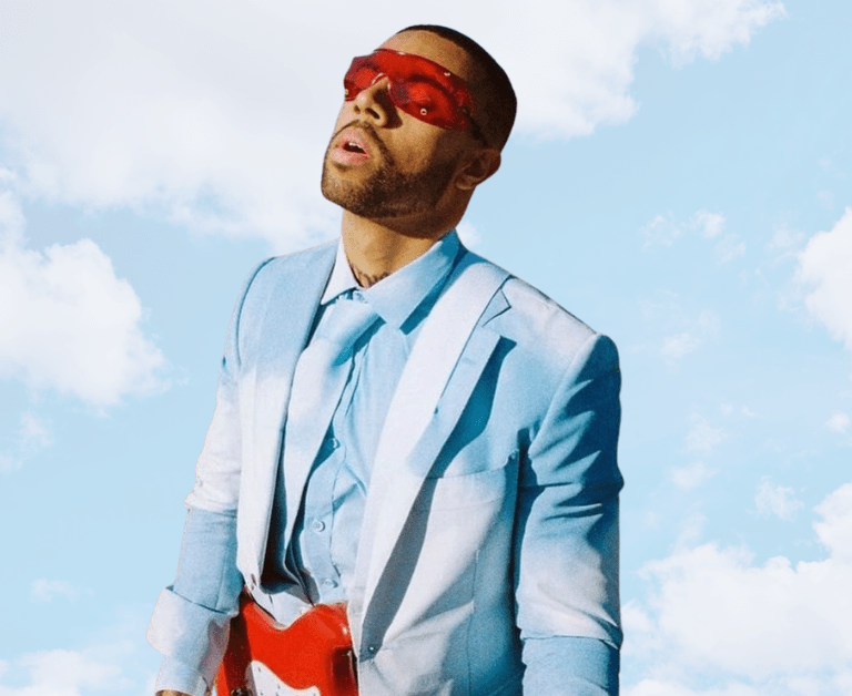 Vic Mensa Jumps Out of a Plane In the Louis Vuitton Cloud Suit For His Latest Video in Memory of Virgil Abloh