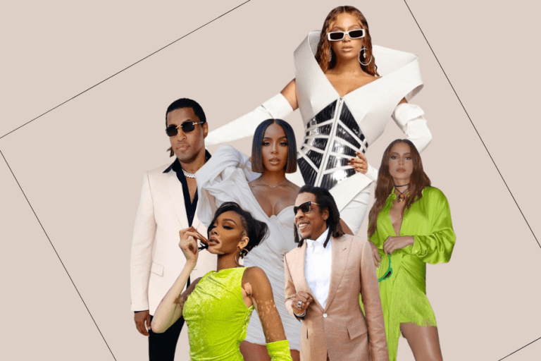 On the Scene at the 2023 Roc Nation Brunch: Beyoncé in Gareth Pugh, Kelly Rowland in Ashi Studio, Winnie Harlow in Versace and More