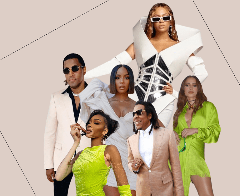 On the Scene at the 2023 Roc Nation Brunch: Beyoncé in Gareth Pugh, Kelly Rowland in Ashi Studio, Winnie Harlow in Versace and More