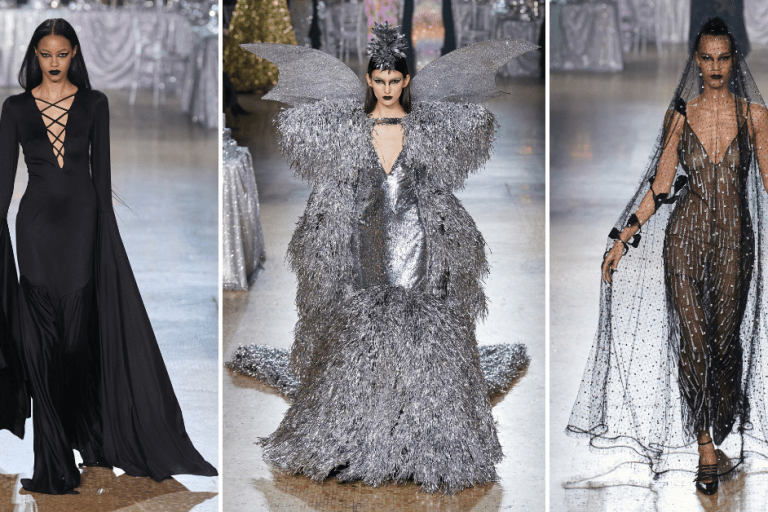 Rodarte Fall 2023 is for the Gothic Fashion Fairies