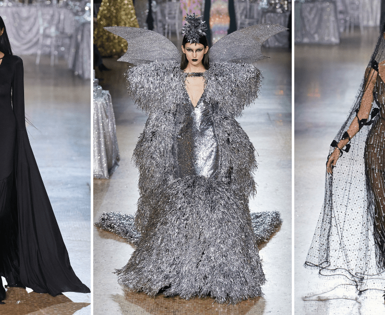 Rodarte Fall 2023 is for the Gothic Fashion Fairies
