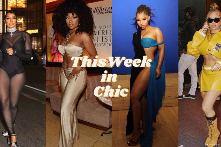 This Week in Chic: Megan Thee Stallion in Paco Rabanne, Porsha Guobadia in Dolce & Gabbana, Chloe Bailey in Jean Paul Gaultier & More