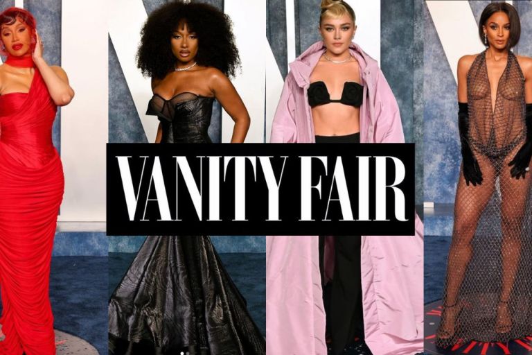 The Vanity Fair Oscar’s After Party: Cardi B in Robert Wun, Megan Thee Stallion in Bach Mai, Ciara in Dundas & More