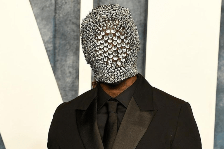 Offset Wore a Kanye West-Like Crystal Face Mask to the Vanity Fair Oscars Afterparty